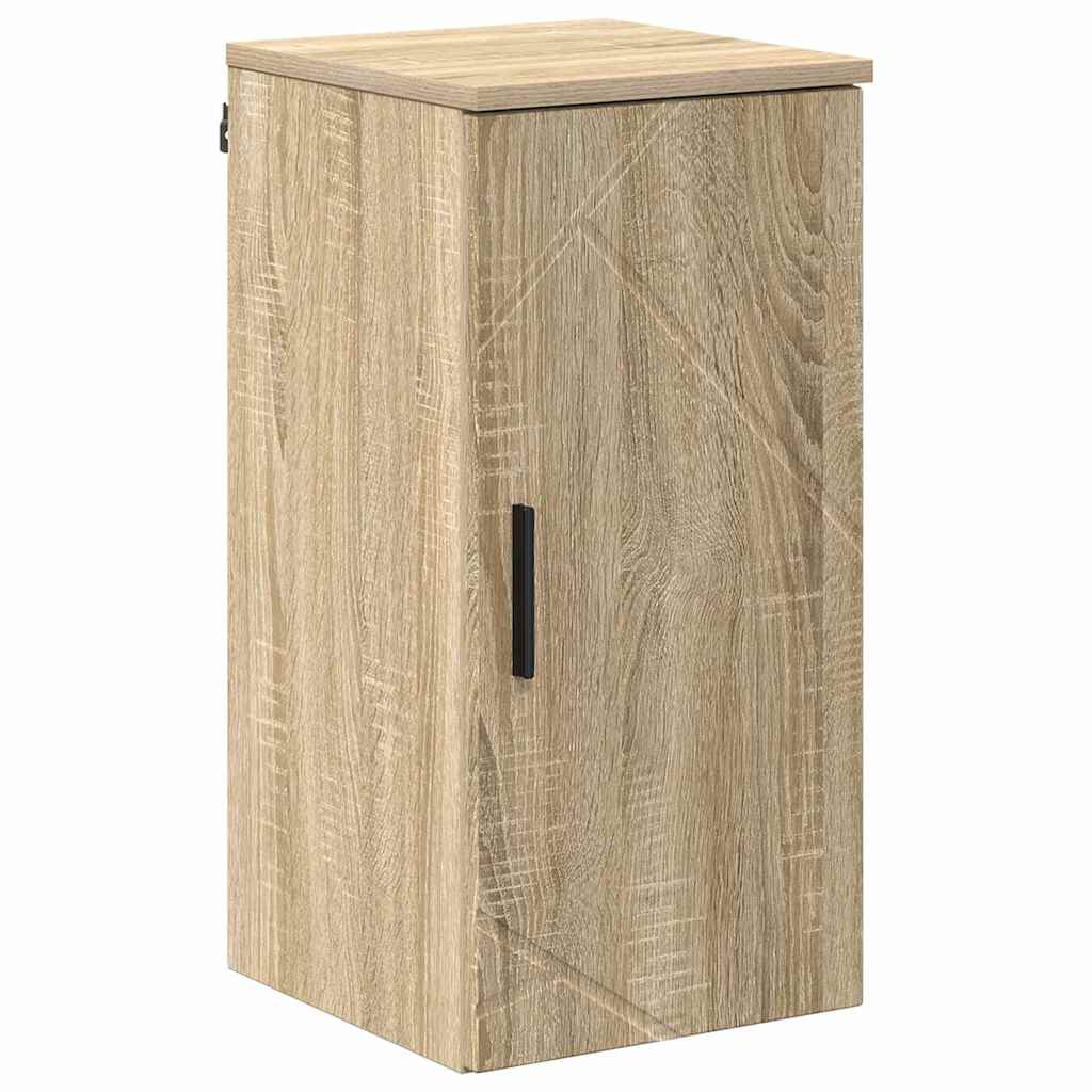Badkamer Kast Wandgemonteerd Sonoma Eiken 30 x 31,5 x 61 cm is nu te koop bij PeponiXL, paradijselijk wonen!