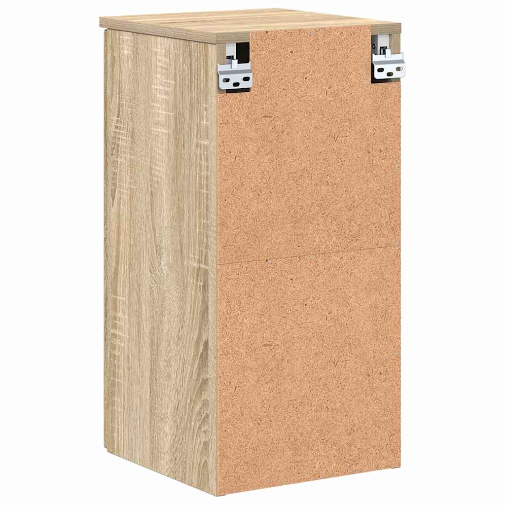 Badkamer Kast Wandgemonteerd Sonoma Eiken 30 x 31,5 x 61 cm is nu te koop bij PeponiXL, paradijselijk wonen!