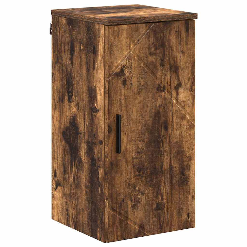 Badkamer Kast Wandgemonteerd Gerookt eiken 30 x 31,5 x 61 cm is nu te koop bij PeponiXL, paradijselijk wonen!