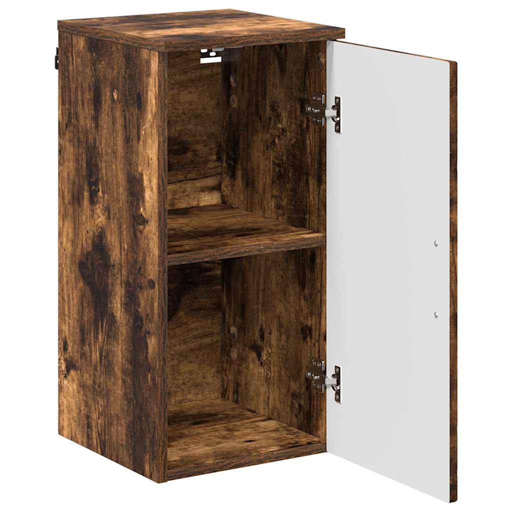 Badkamer Kast Wandgemonteerd Gerookt eiken 30 x 31,5 x 61 cm is nu te koop bij PeponiXL, paradijselijk wonen!