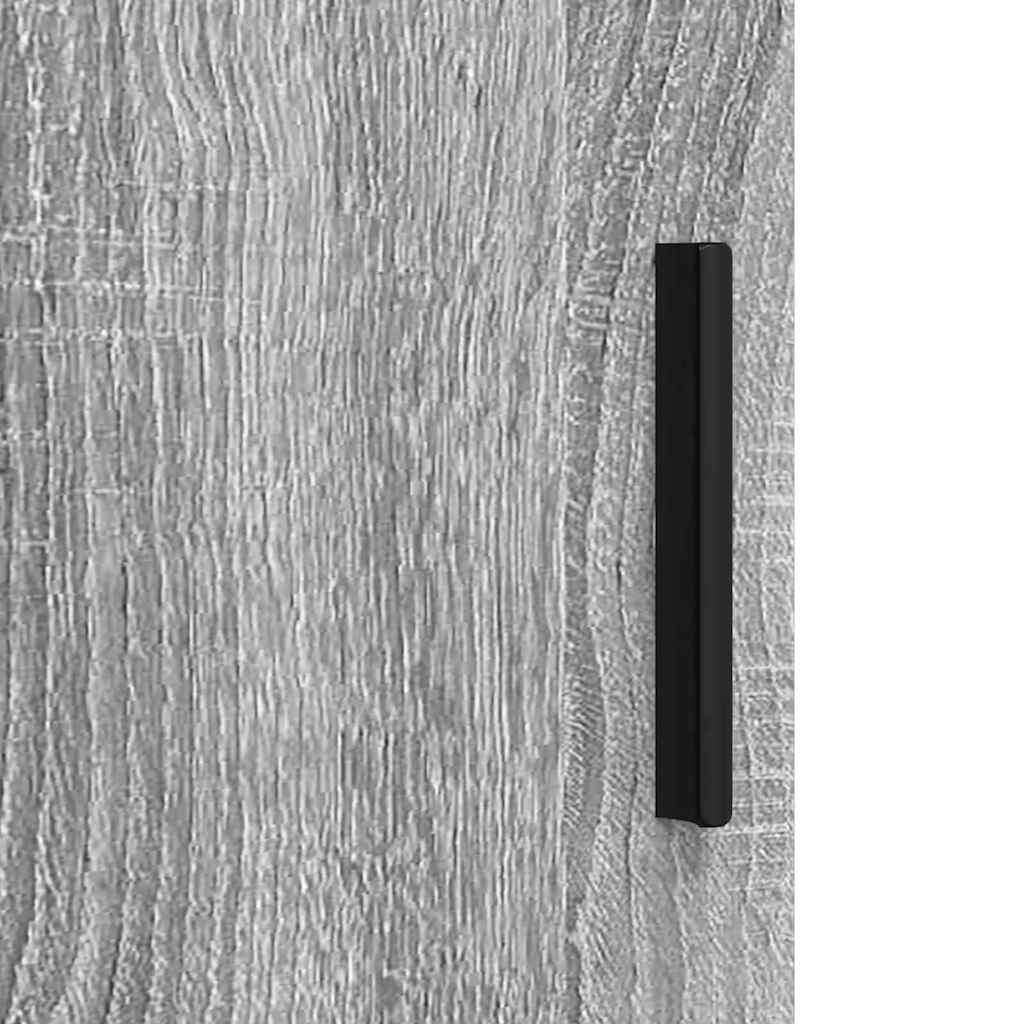 Badkamer Kast Wandgemonteerd Grijs Sonoma 30 x 31,5 x 61 cm is nu te koop bij PeponiXL, paradijselijk wonen!