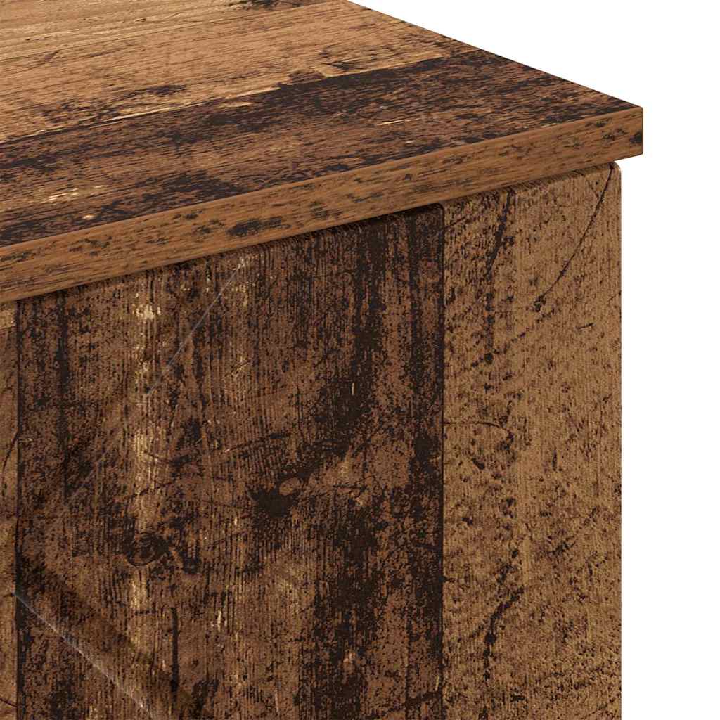 Badkamer Kast Oud Hout 30 x 31,5 x 61 cm Bewerkt hout & Metaal is nu te koop bij PeponiXL, paradijselijk wonen!