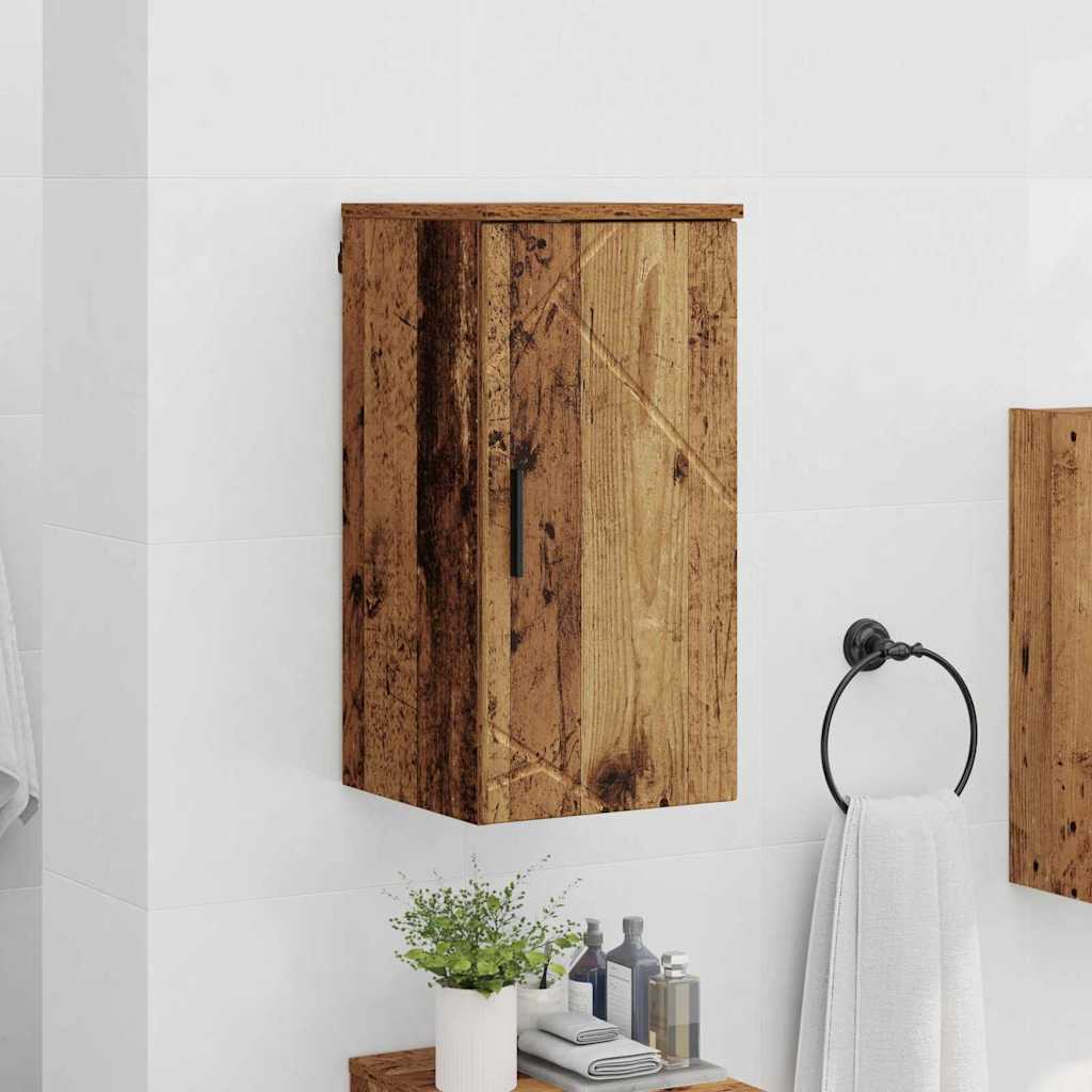 Badkamer Kast Oud Hout 30 x 31,5 x 61 cm Bewerkt hout & Metaal is nu te koop bij PeponiXL, paradijselijk wonen!