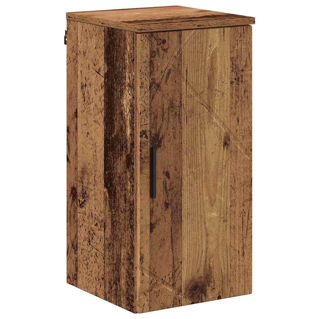 Badkamer Kast Oud Hout 30 x 31,5 x 61 cm Bewerkt hout & Metaal is nu te koop bij PeponiXL, paradijselijk wonen!