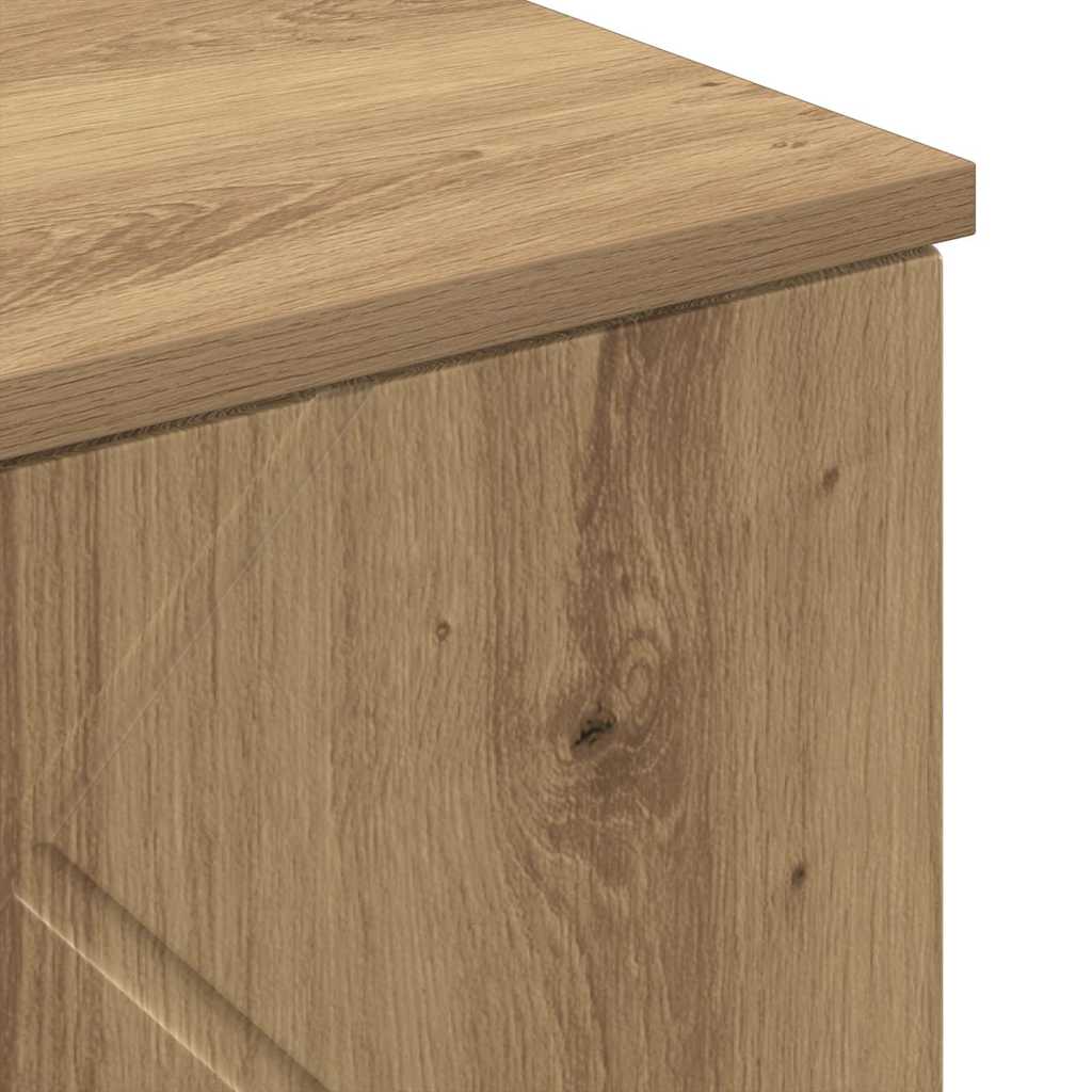 Badkamer Kast Wandgemonteerd Artisan Eiken 30 x 31,5 x 61 cm is nu te koop bij PeponiXL, paradijselijk wonen!