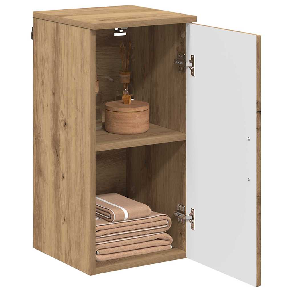 Badkamer Kast Wandgemonteerd Artisan Eiken 30 x 31,5 x 61 cm is nu te koop bij PeponiXL, paradijselijk wonen!