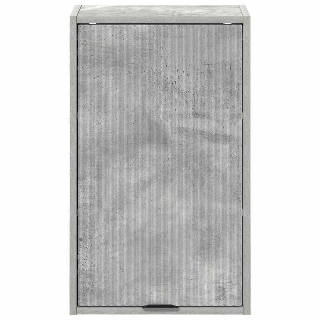 Badkamer Kast Wandgemonteerd Beton Grijs 39 x 23,5 x 65 cm is nu te koop bij PeponiXL, paradijselijk wonen!