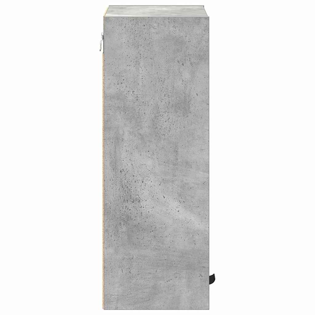 Badkamer Kast Wandgemonteerd Beton Grijs 39 x 23,5 x 65 cm is nu te koop bij PeponiXL, paradijselijk wonen!