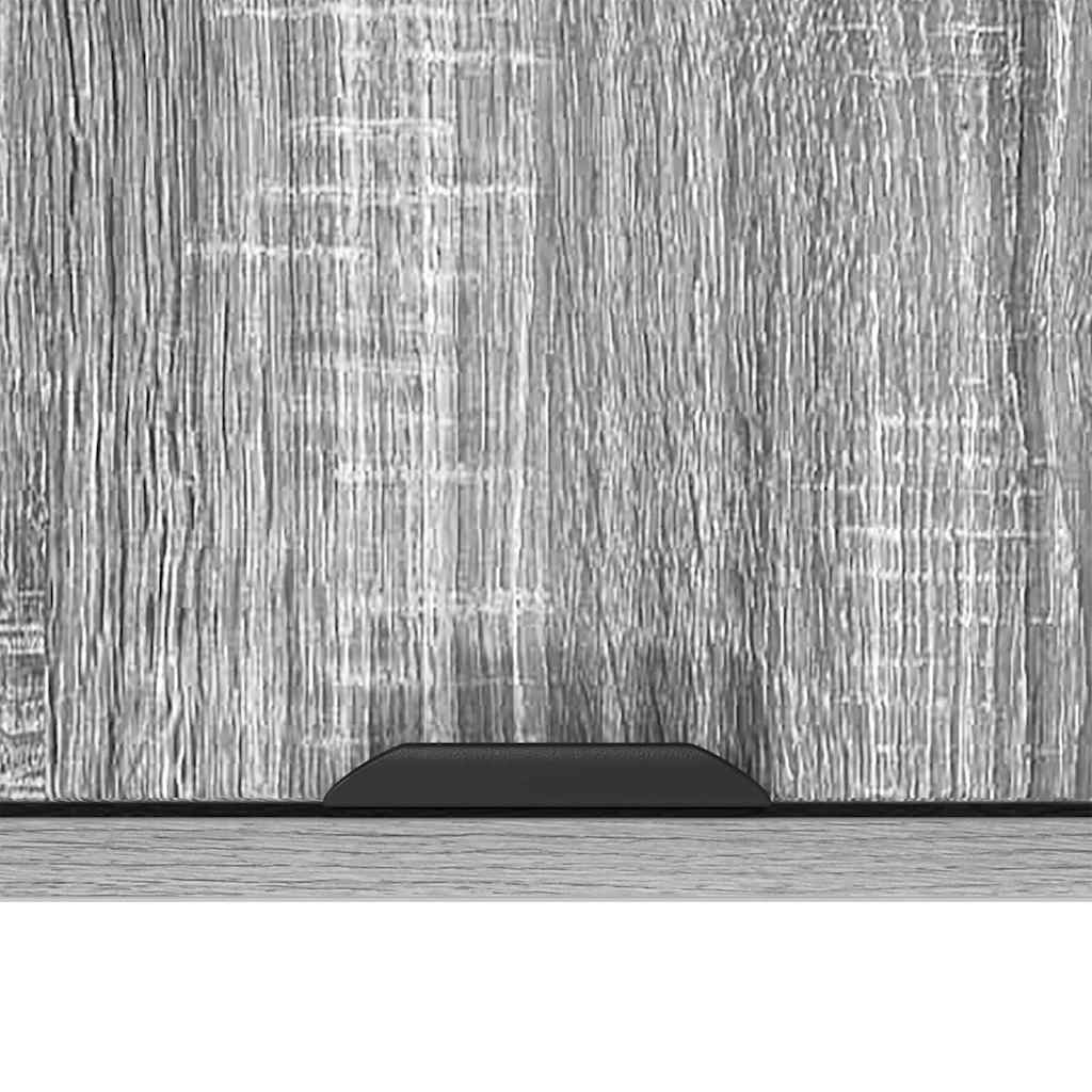 Badkamer Kast Wandgemonteerd Grijs Sonoma 39 x 23,5 x 65 cm is nu te koop bij PeponiXL, paradijselijk wonen!