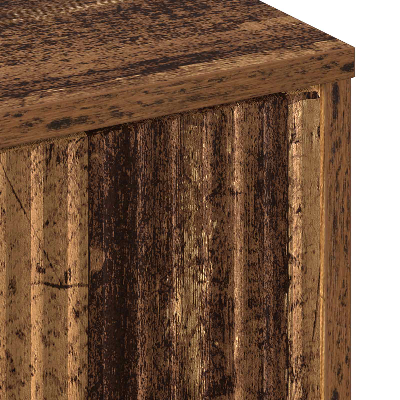 Badkamer Kast Oud Hout 39 x 23,5 x 65 cm Bewerkt hout & Metaal is nu te koop bij PeponiXL, paradijselijk wonen!