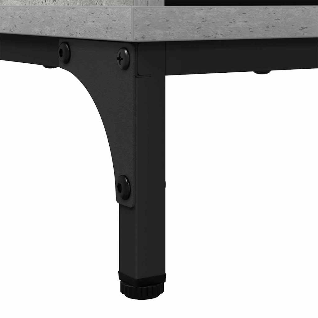 Badkamer Kast met lade met opslag Beton Grijs 39,5 x 36 x 88 cm is nu te koop bij PeponiXL, paradijselijk wonen!