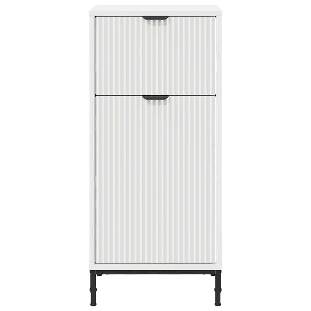 Badkamer Kast met lade Hoogglans wit 39,5 x 36 x 88 cm is nu te koop bij PeponiXL, paradijselijk wonen!