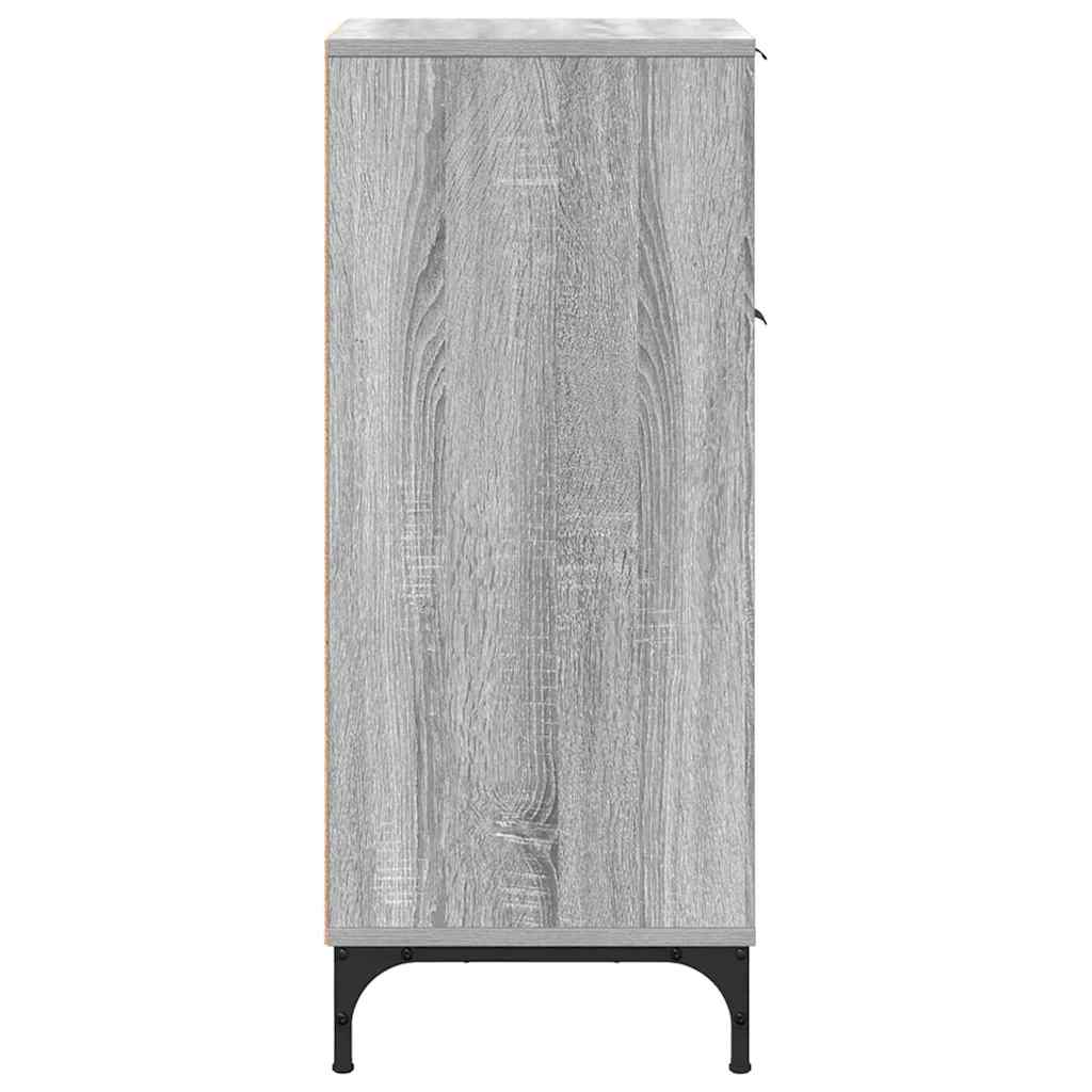 Badkamer Kast met lade Grijs Sonoma 39,5 x 36 x 88 cm is nu te koop bij PeponiXL, paradijselijk wonen!