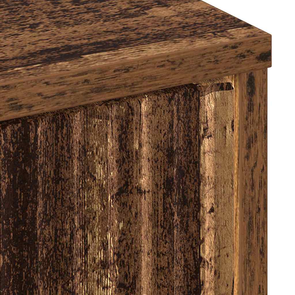 Badkamer Kast Oud Hout 39,5 x 36 x 88 cm Bewerkt hout & Metaal is nu te koop bij PeponiXL, paradijselijk wonen!
