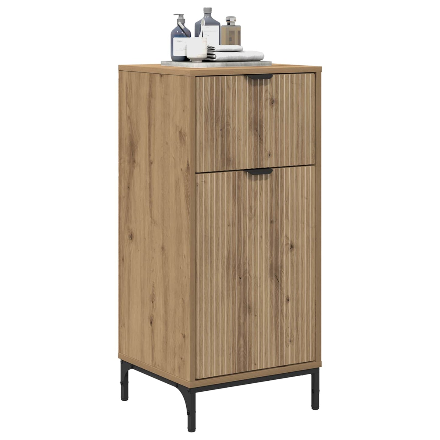 Badkamer Kast Artisan Eiken 39,5 x 36 x 88 cm is nu te koop bij PeponiXL, paradijselijk wonen!