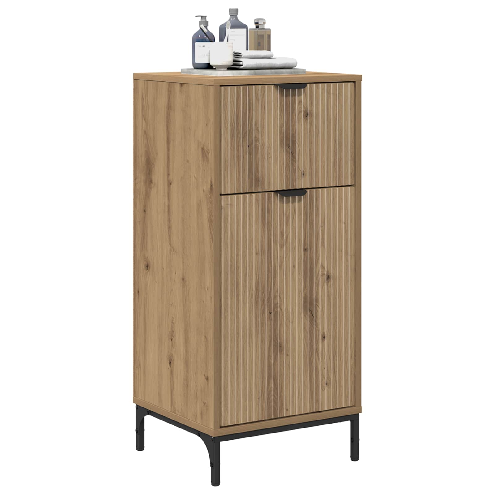 Badkamer Kast Artisan Eiken 39,5 x 36 x 88 cm is nu te koop bij PeponiXL, paradijselijk wonen!