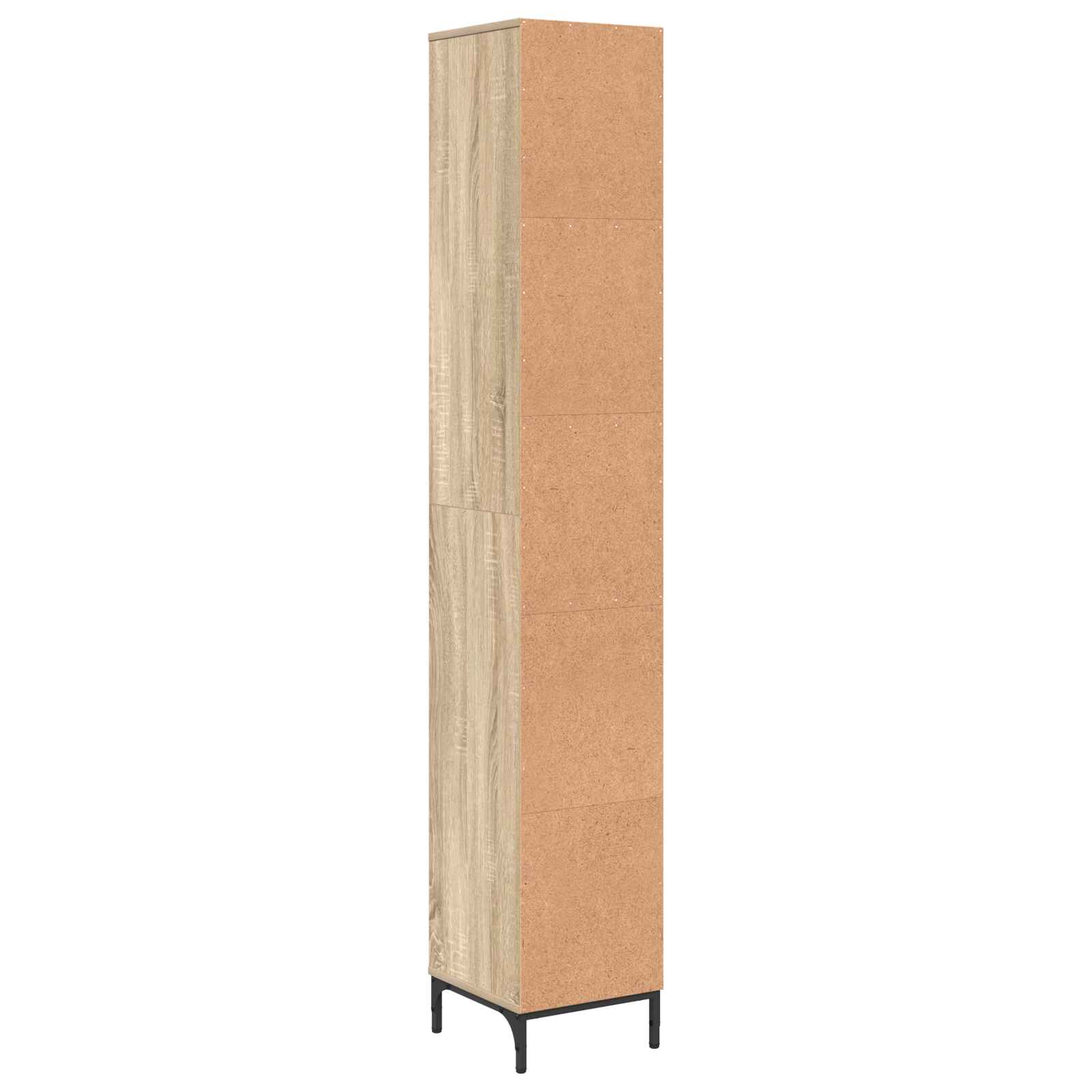 Badkamer Kast met lade Sonoma Eiken 31,5 x 33 x 190 cm is nu te koop bij PeponiXL, paradijselijk wonen!