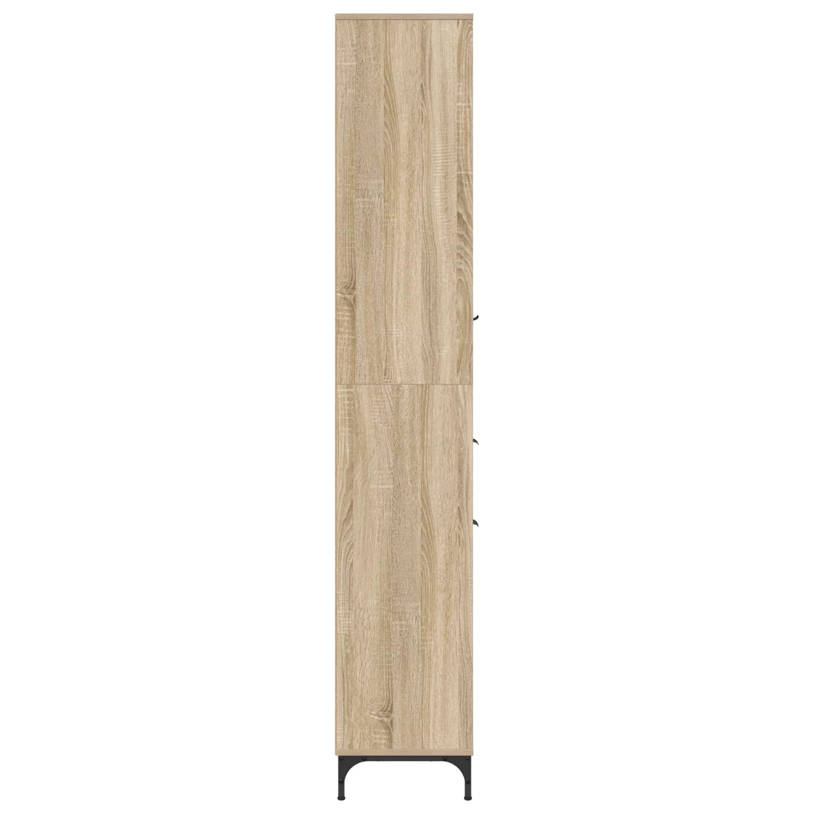 Badkamer Kast met lade Sonoma Eiken 31,5 x 33 x 190 cm is nu te koop bij PeponiXL, paradijselijk wonen!