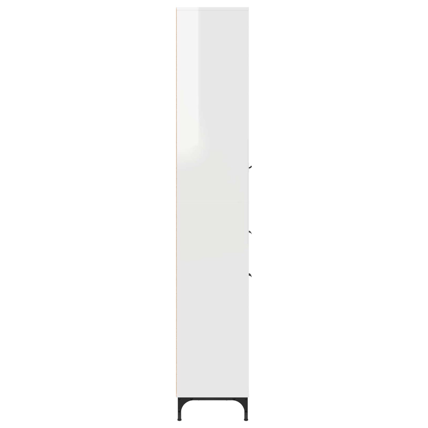 Badkamer Kast met lade Hoogglans wit 31,5 x 33 x 190 cm is nu te koop bij PeponiXL, paradijselijk wonen!