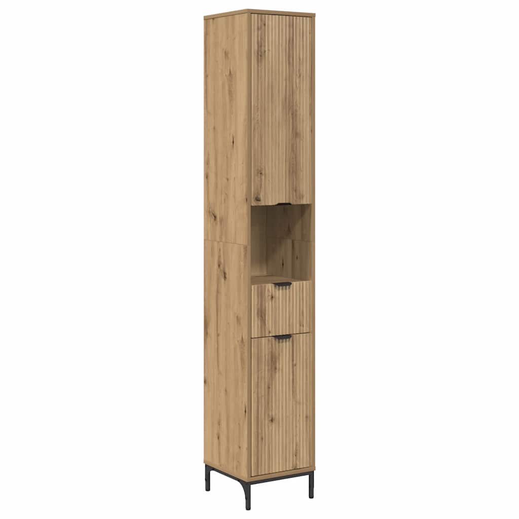 Badkamer Kast Artisan Eiken 31,5 x 33 x 190 cm is nu te koop bij PeponiXL, paradijselijk wonen!