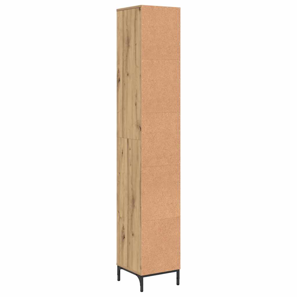 Badkamer Kast Artisan Eiken 31,5 x 33 x 190 cm is nu te koop bij PeponiXL, paradijselijk wonen!