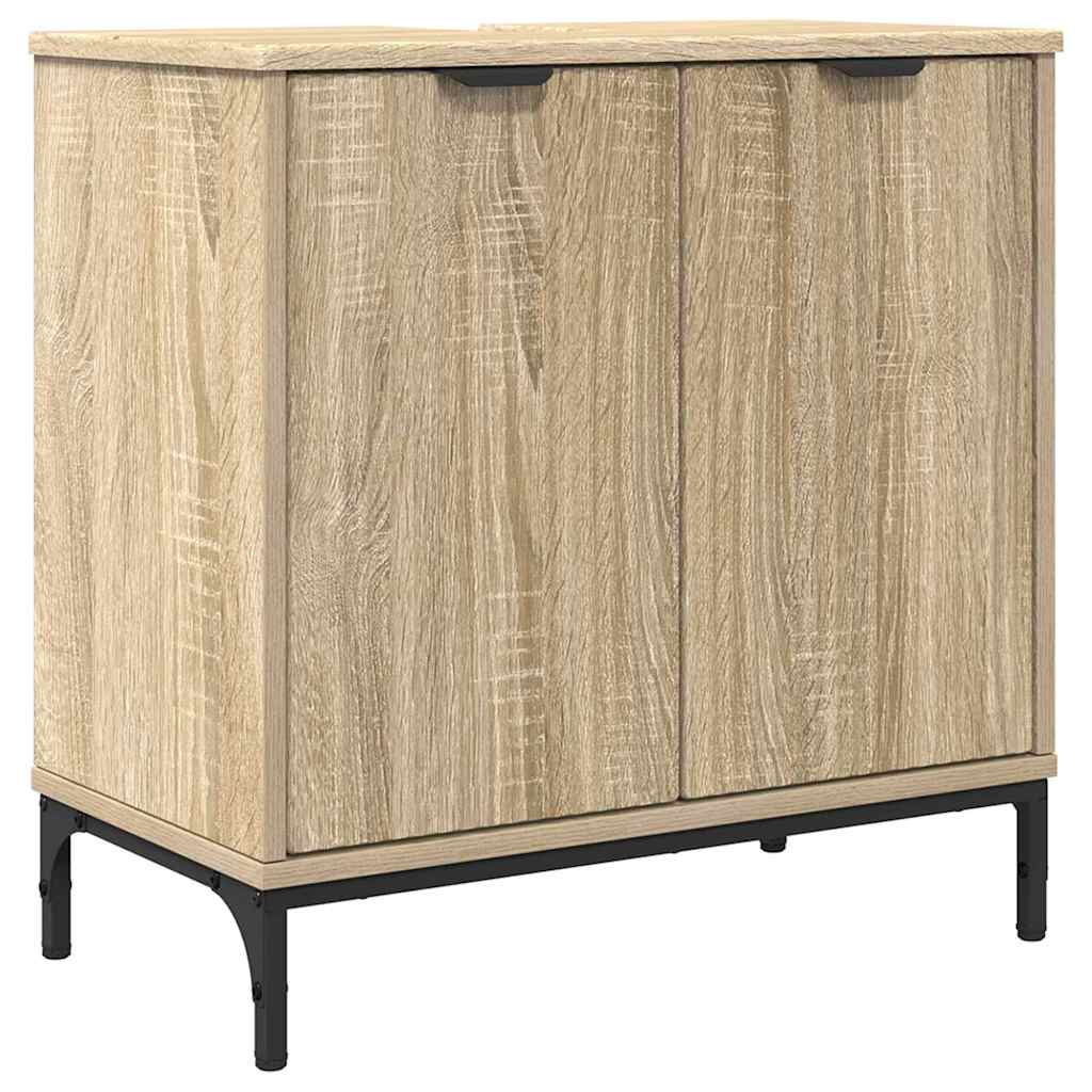 Badkamertenk te kast Sonoma Eiken 60,5 x 33,5 x 61 cm is nu te koop bij PeponiXL, paradijselijk wonen!
