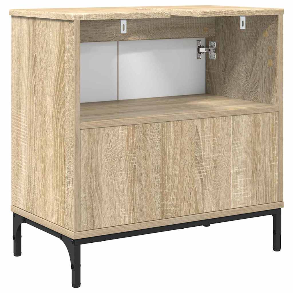 Badkamertenk te kast Sonoma Eiken 60,5 x 33,5 x 61 cm is nu te koop bij PeponiXL, paradijselijk wonen!