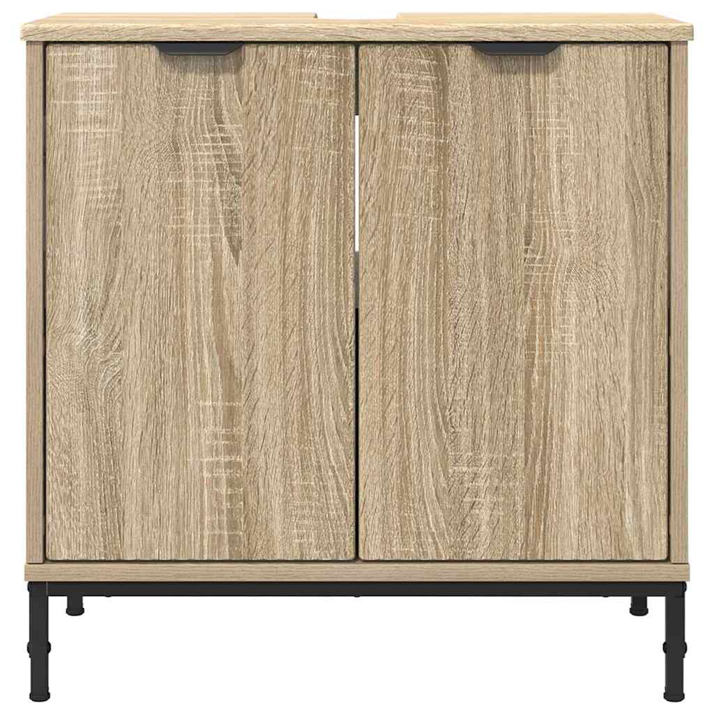 Badkamertenk te kast Sonoma Eiken 60,5 x 33,5 x 61 cm is nu te koop bij PeponiXL, paradijselijk wonen!