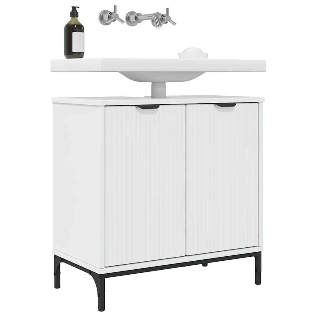 Badkamertenk te kast Hoogglans wit 60,5 x 33,5 x 61 cm is nu te koop bij PeponiXL, paradijselijk wonen!