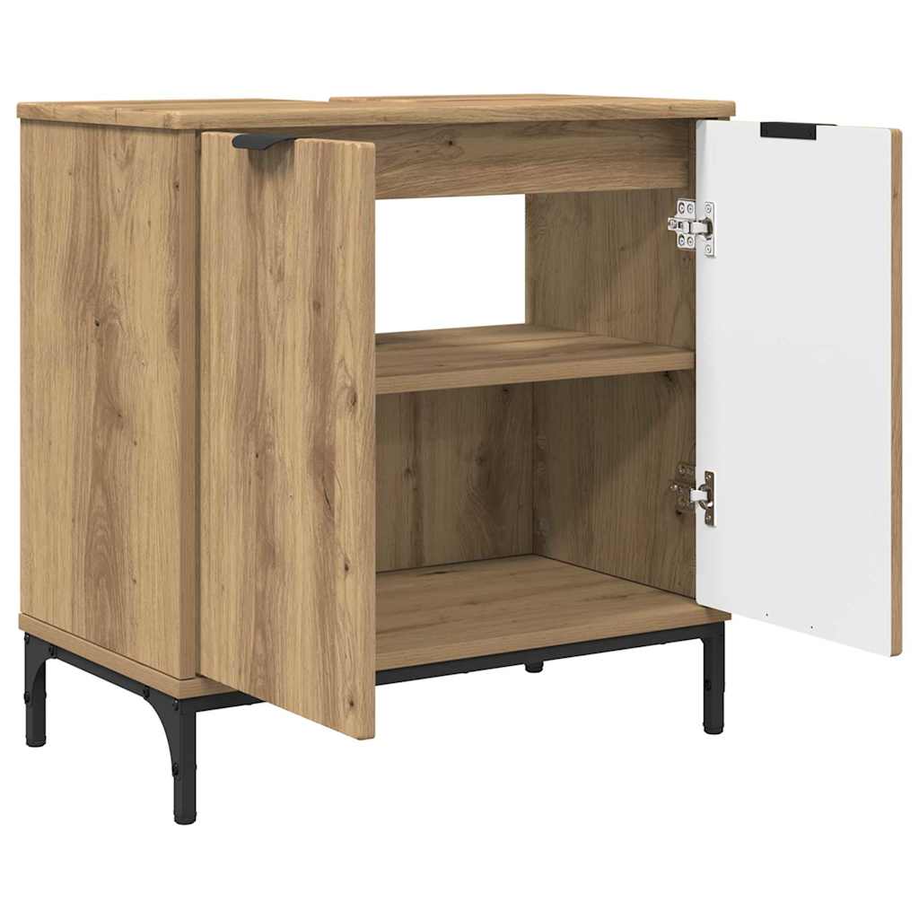 Badkamertenk te kast Artisan Eiken 60,5 x 33,5 x 61 cm is nu te koop bij PeponiXL, paradijselijk wonen!