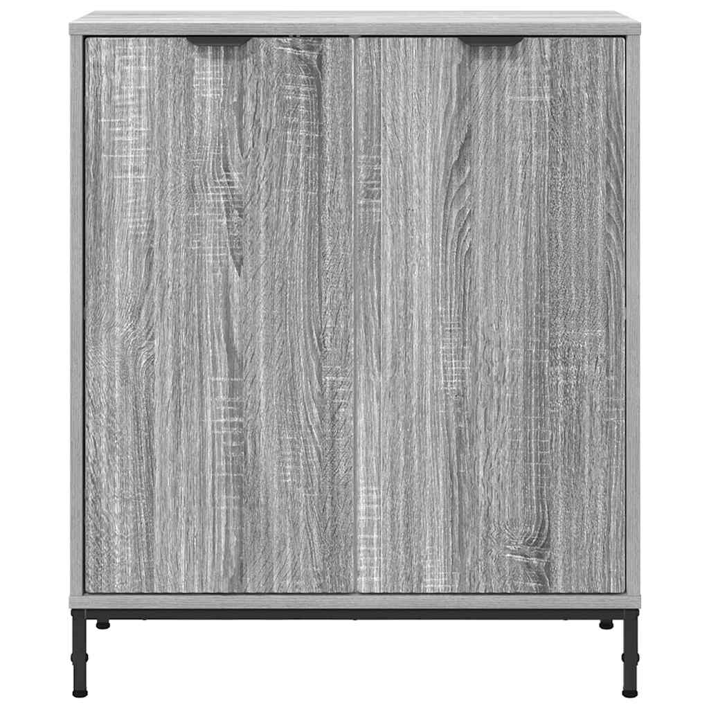Dressoir Grijs Sonoma 69,5 x 33 x 82 cm Bewerkt hout is nu te koop bij PeponiXL, paradijselijk wonen!