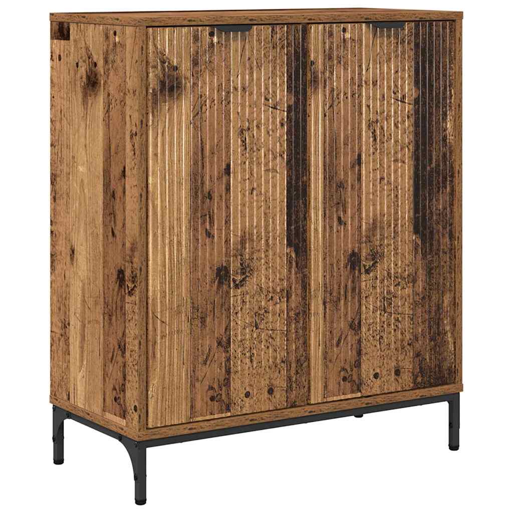 Dressoir Oudhout 69,5 x 33 x 82 cm Bewerkt hout is nu te koop bij PeponiXL, paradijselijk wonen!