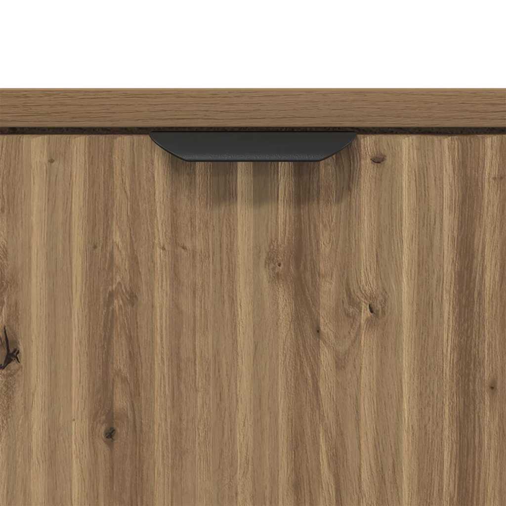 Dressoir Artisan Eiken 69,5 x 33 x 82 cm Bewerkt hout is nu te koop bij PeponiXL, paradijselijk wonen!