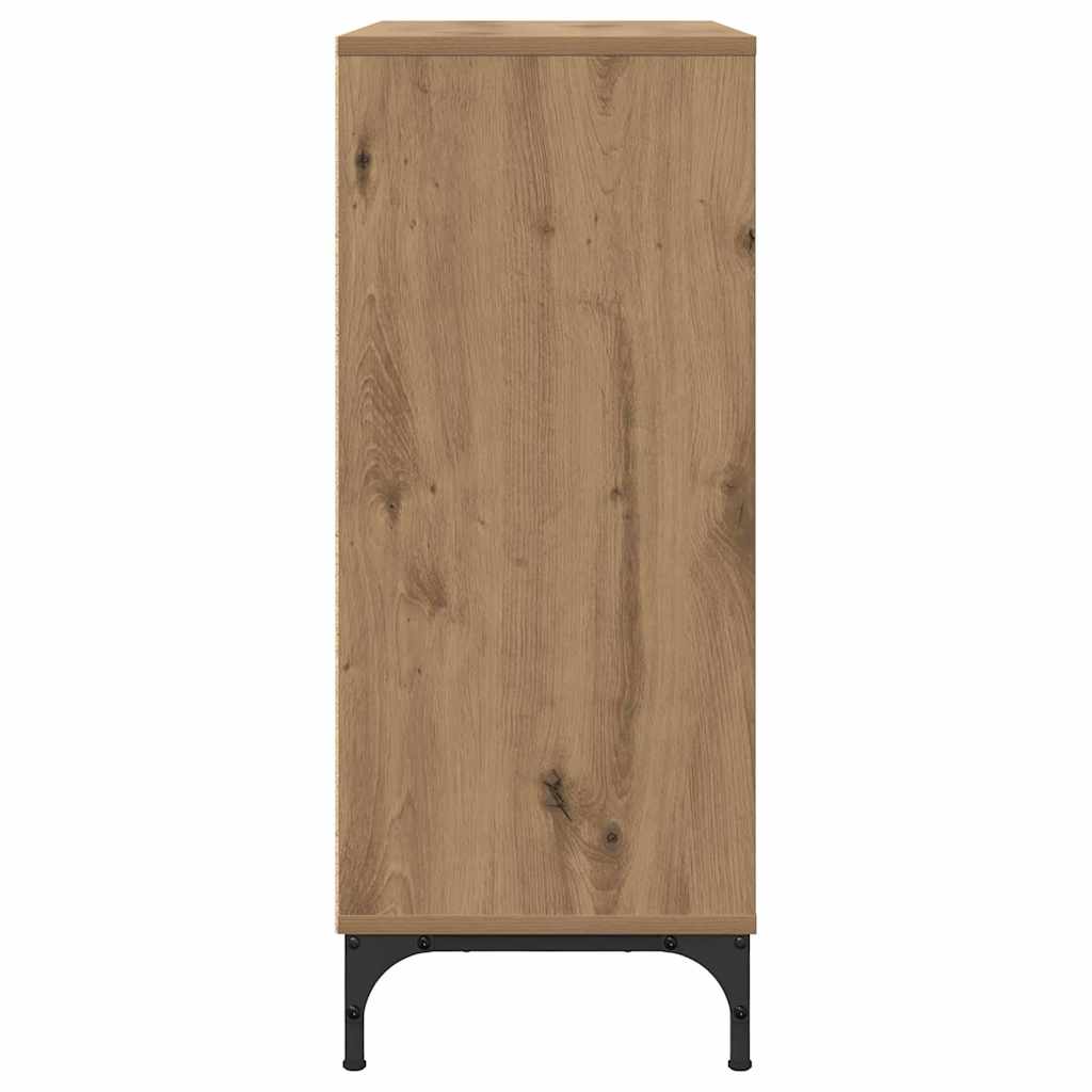 Dressoir met lade Artisan Eiken 79,5 x 33 x 82 cm Bewerkt hout is nu te koop bij PeponiXL, paradijselijk wonen!