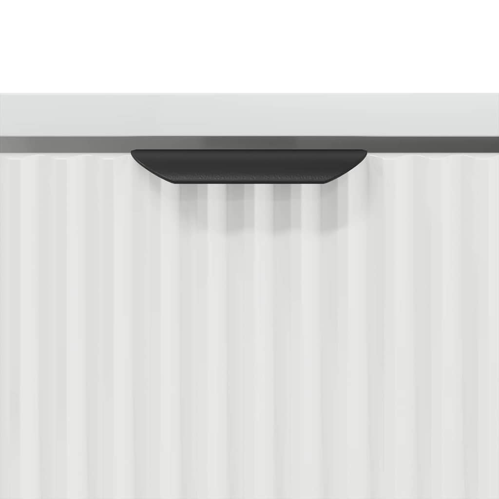 Salontafel met lade Wit 90 x 49 x 46 cm Bewerkt hout is nu te koop bij PeponiXL, paradijselijk wonen!