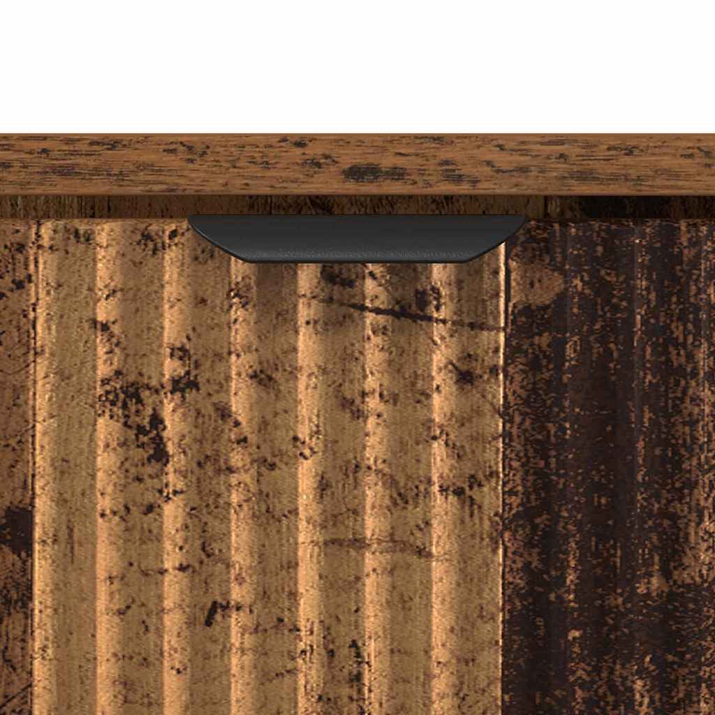 Salontafel met lade Oudhout 90 x 49 x 46 cm Bewerkt hout is nu te koop bij PeponiXL, paradijselijk wonen!