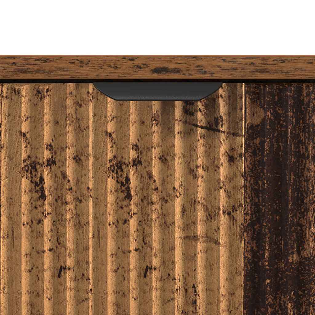 Dressoir met lade Oudhout 89,5 x 33 x 82 cm Bewerkt hout is nu te koop bij PeponiXL, paradijselijk wonen!