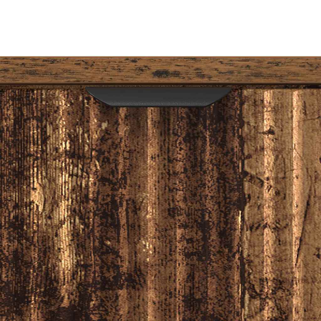 Nachtkastje met lade Oud hout 63.5 x 36 x 61 cm Bewerkt hout is nu te koop bij PeponiXL, paradijselijk wonen!