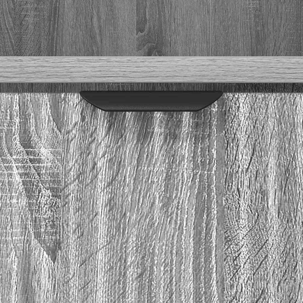 Nachtkastjes 2 pcs Grijs sonoma 49 x 36 x 61 cm Bewerkt hout is nu te koop bij PeponiXL, paradijselijk wonen!