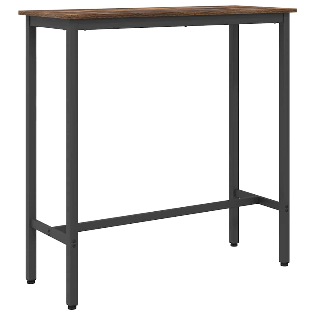 Tafel Gerookt eiken 100 x 40 x 100,5 cm is nu te koop bij PeponiXL, paradijselijk wonen!