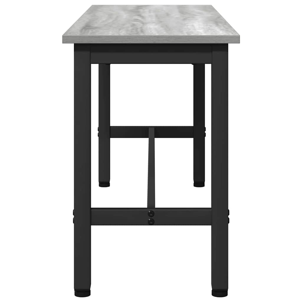 Eetbank Grijs Sonoma 100 x 32,5 x 48,5 cm is nu te koop bij PeponiXL, paradijselijk wonen!