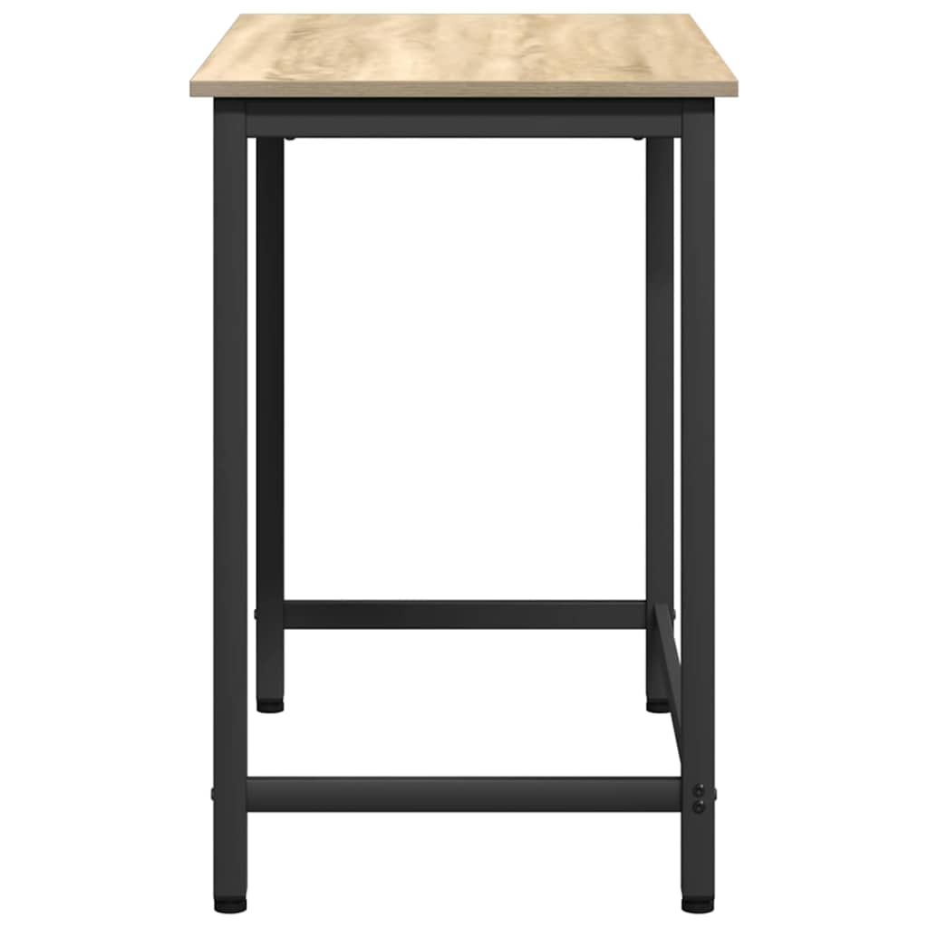 Tafel Sonoma Eiken 100 x 50 x 76,5 cm Engineered hout en staal is nu te koop bij PeponiXL, paradijselijk wonen!