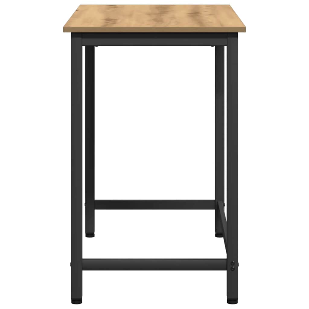 Tafel Artisan Eiken 100 x 50 x 76,5 cm Engineered hout en staal is nu te koop bij PeponiXL, paradijselijk wonen!