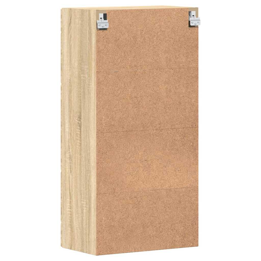 Houten Kast Sonoma Eiken 50 x 29 x 100 cm Bewerkt hout is nu te koop bij PeponiXL, paradijselijk wonen!