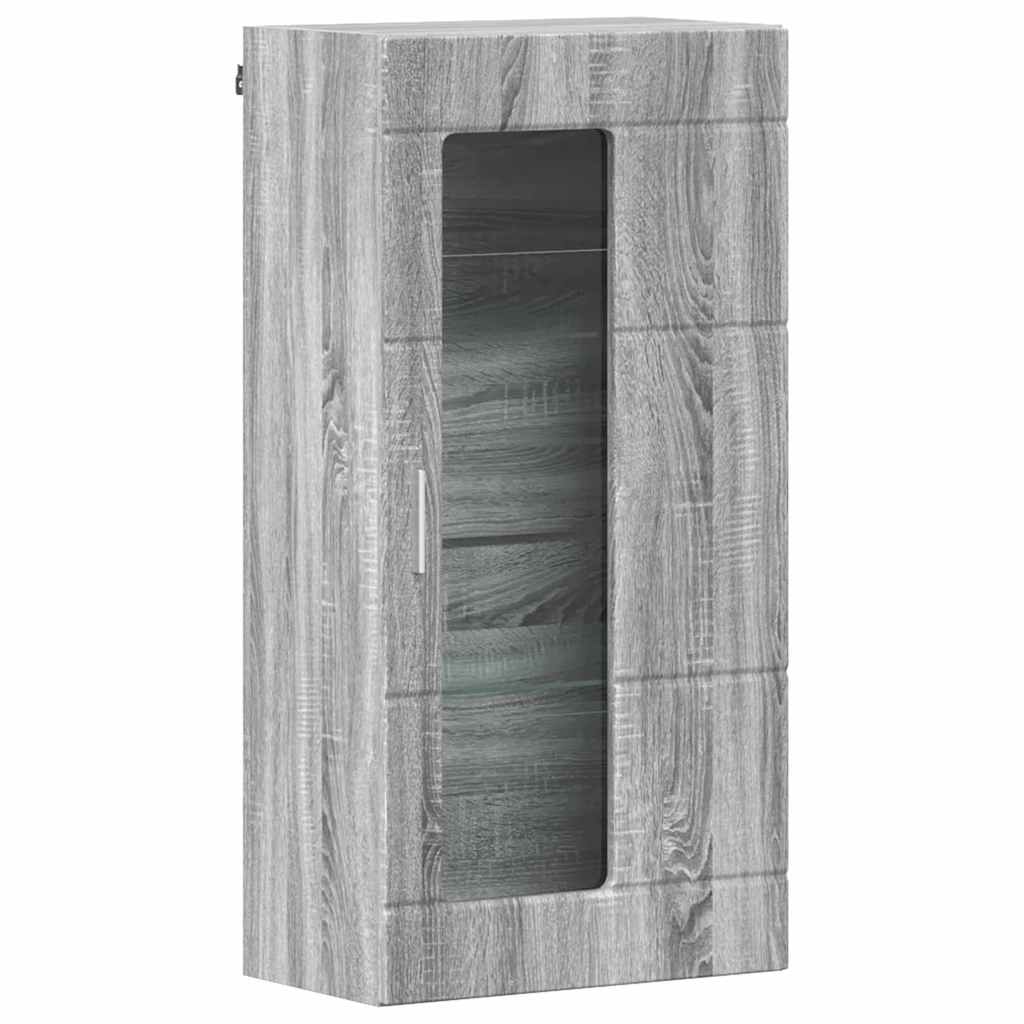 Houten Kast Grijs Sonoma 50 x 29 x 100 cm Bewerkt hout is nu te koop bij PeponiXL, paradijselijk wonen!