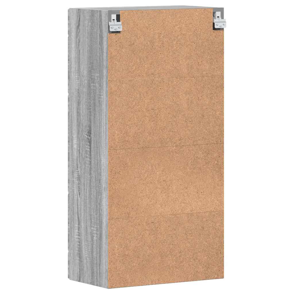 Houten Kast Grijs Sonoma 50 x 29 x 100 cm Bewerkt hout is nu te koop bij PeponiXL, paradijselijk wonen!