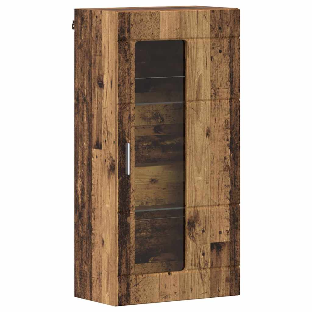 Houten Kast met opslag Oudhout 50 x 29 x 100 cm Bewerkt hout is nu te koop bij PeponiXL, paradijselijk wonen!