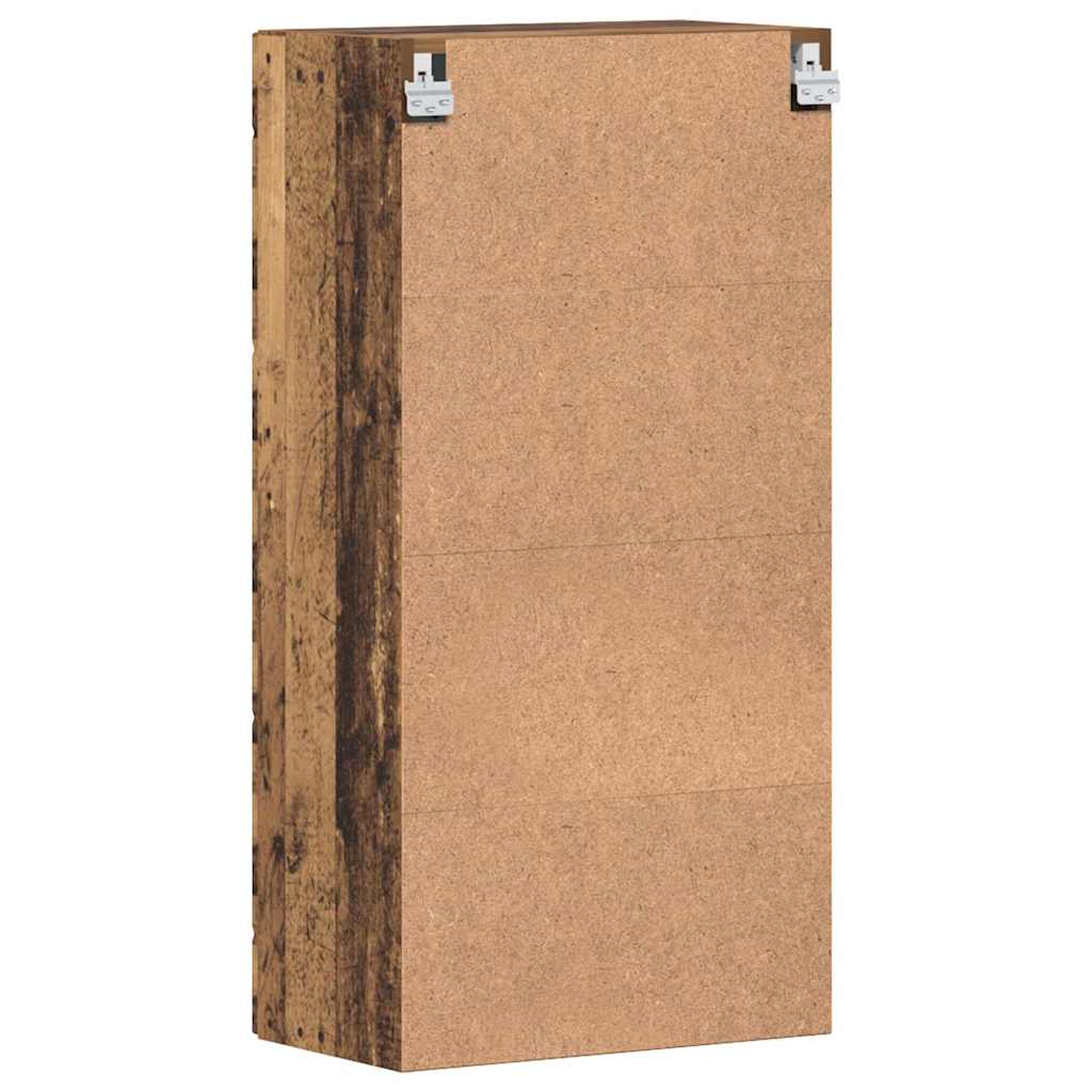 Houten Kast met opslag Oudhout 50 x 29 x 100 cm Bewerkt hout is nu te koop bij PeponiXL, paradijselijk wonen!