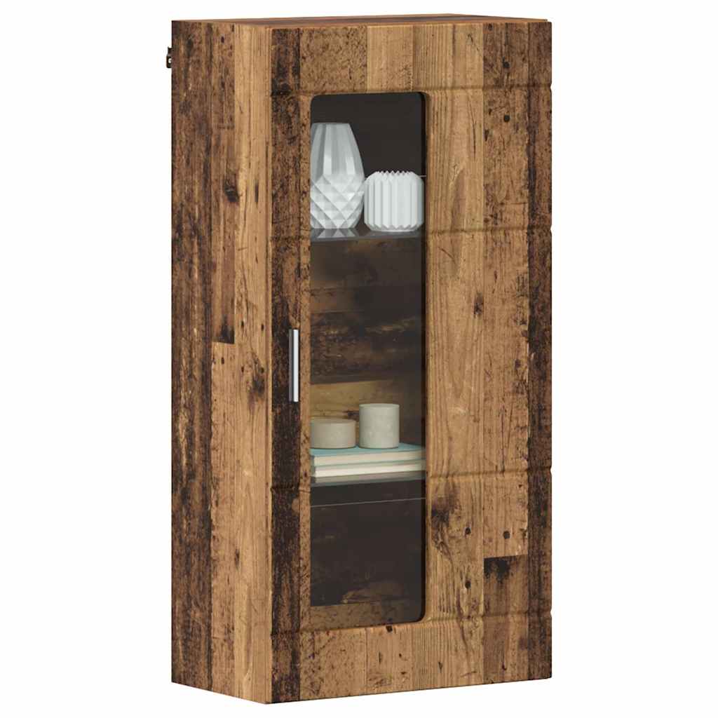 Houten Kast met opslag Oudhout 50 x 29 x 100 cm Bewerkt hout is nu te koop bij PeponiXL, paradijselijk wonen!