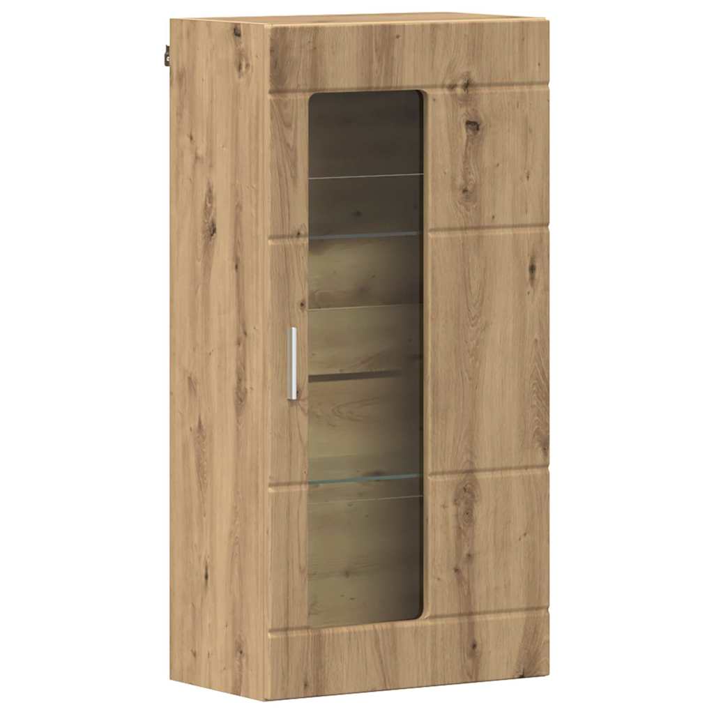 Houten Kast Artisan Eiken 50 x 29 x 100 cm Bewerkt hout is nu te koop bij PeponiXL, paradijselijk wonen!